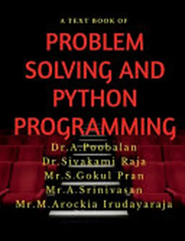 Cover of PROBLEM SOLVING AND PYTHON PROGRAMMING